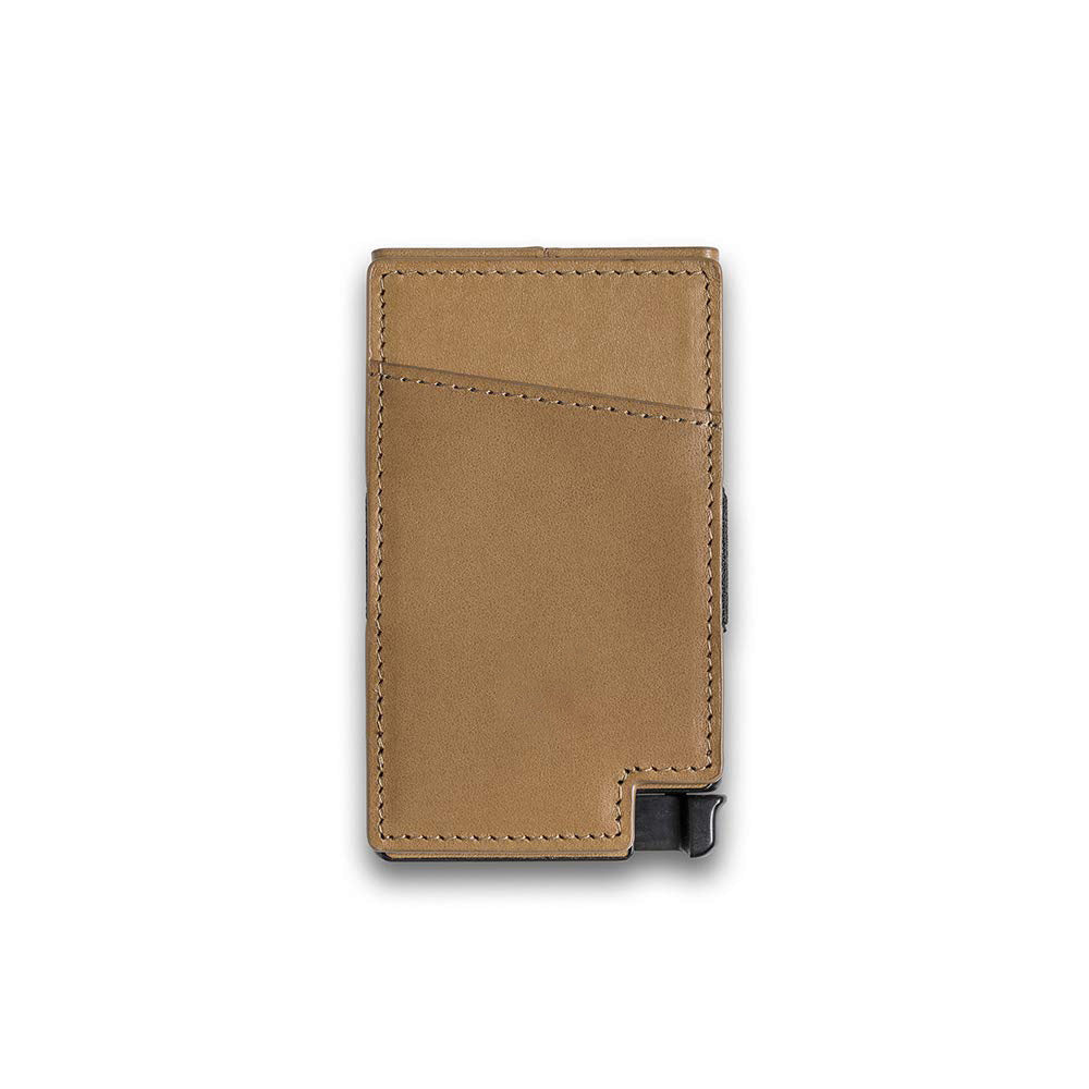 Metal Wallet: Metal Card Holder Leather Anti-Theft - Slim Aluminum Protection Wallet - SKINMOZ MARKET