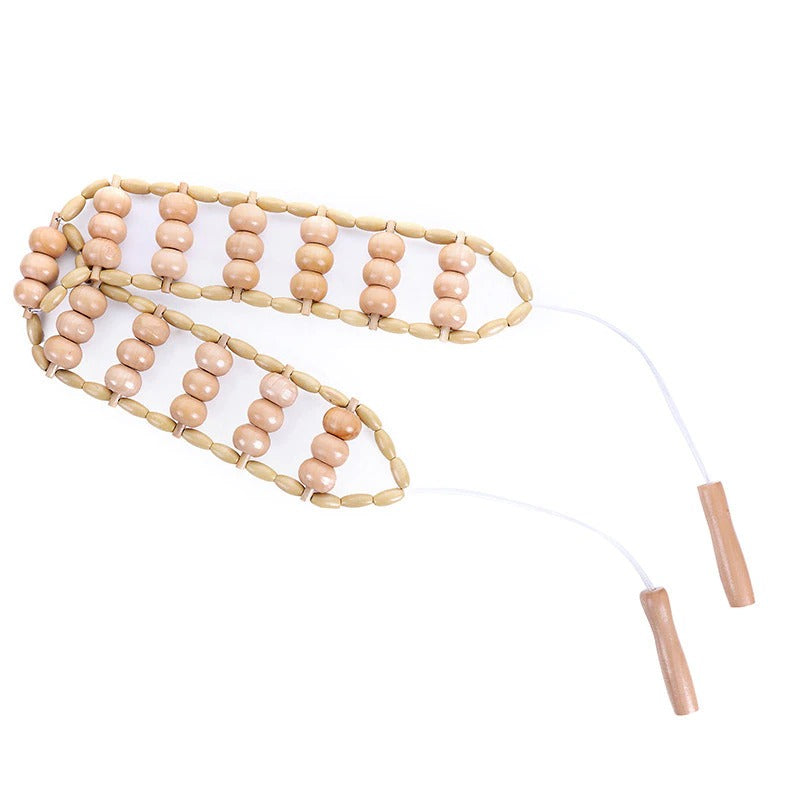 Back Massage Wood Roller : Therapy Massage Tool - SKINMOZ MARKET