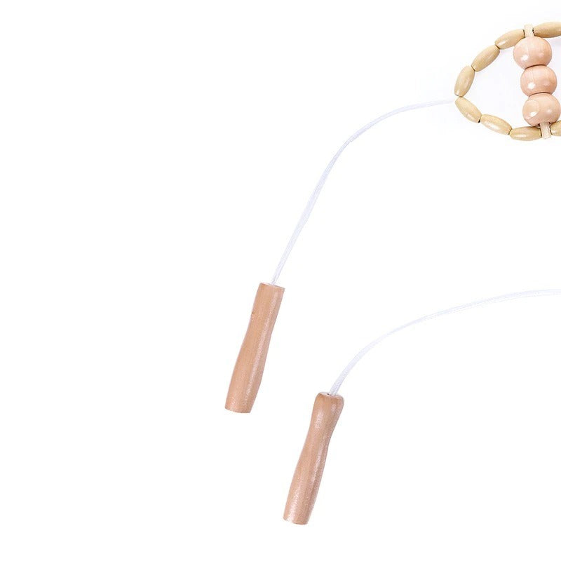 Back Massage Wood Roller : Therapy Massage Tool - SKINMOZ MARKET